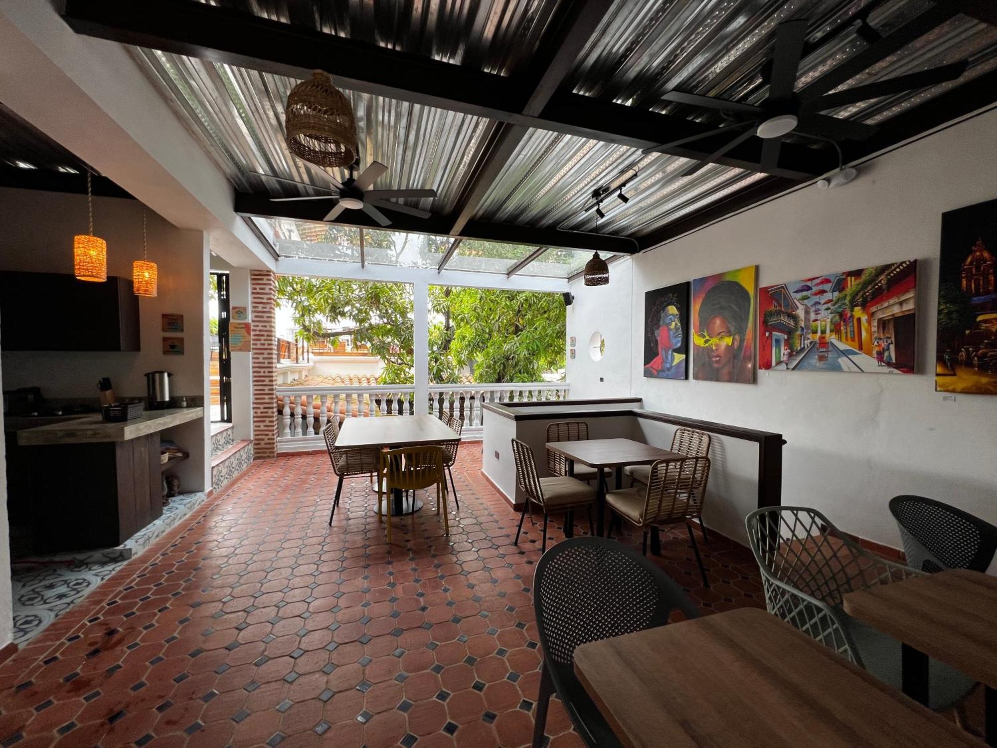 Los Patios Hostel Cartagena Exterior foto