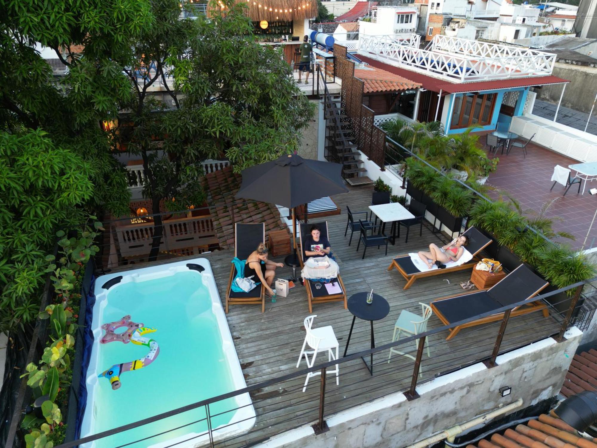 Los Patios Hostel Cartagena Exterior foto
