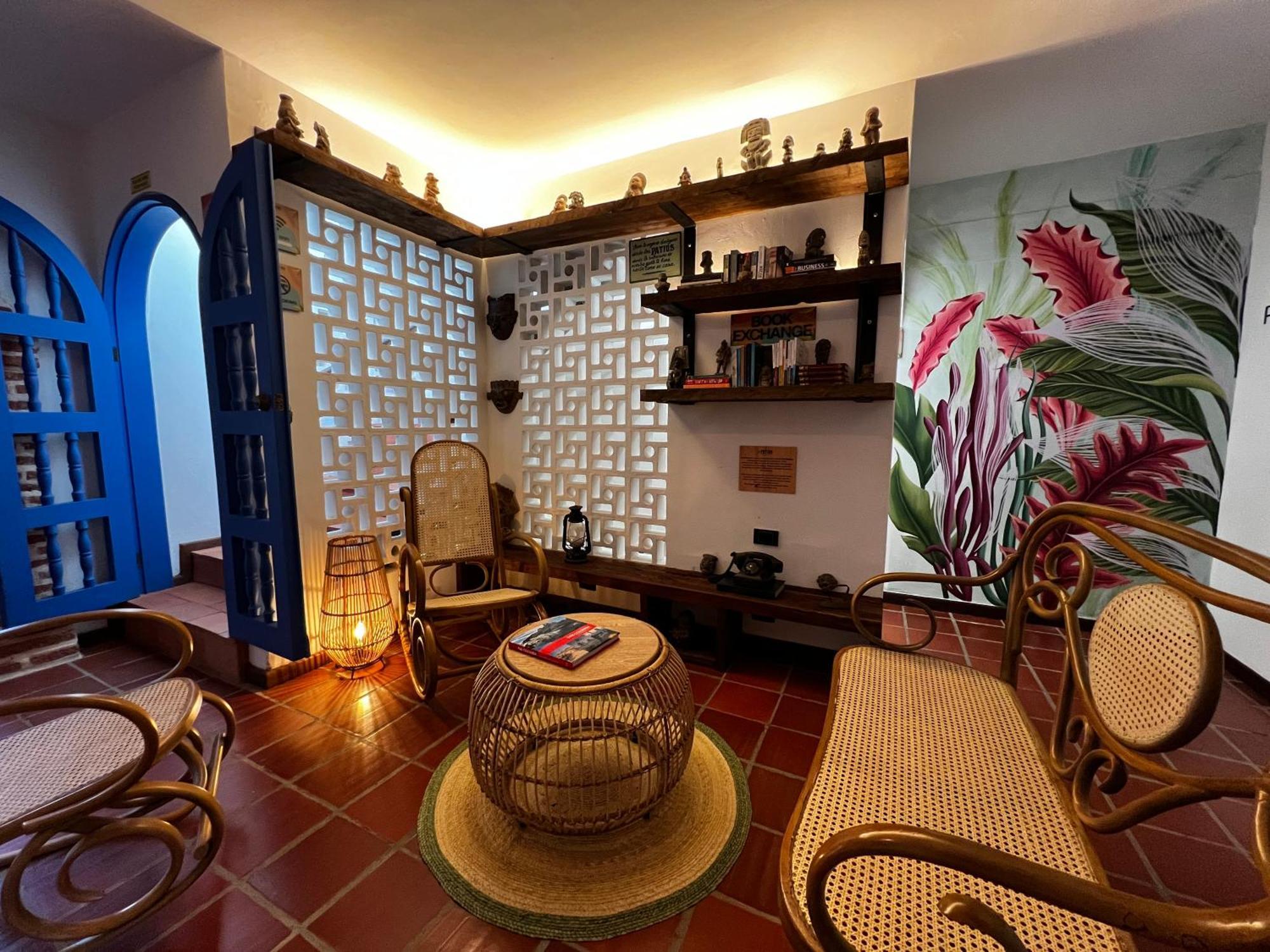 Los Patios Hostel Cartagena Exterior foto